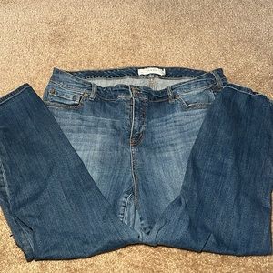 Size 20 Torrid jeans.